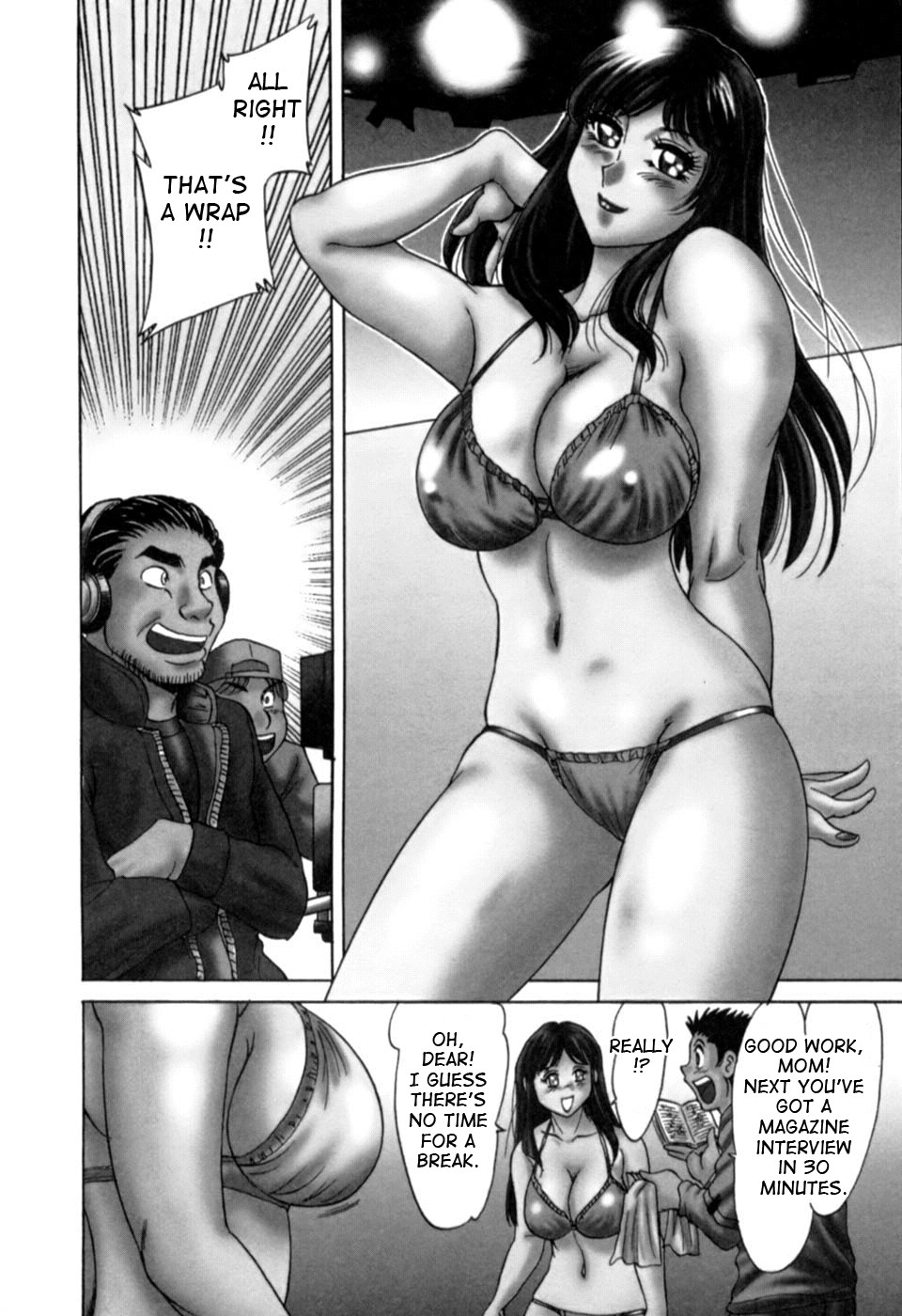 Hentai Manga Comic-My Mom, The Sexy Idol 2-Read-87
